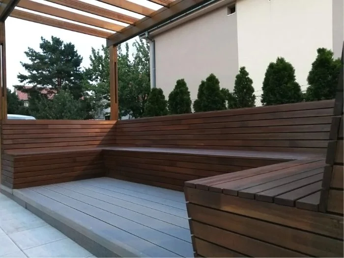 Дневна соба на отворено