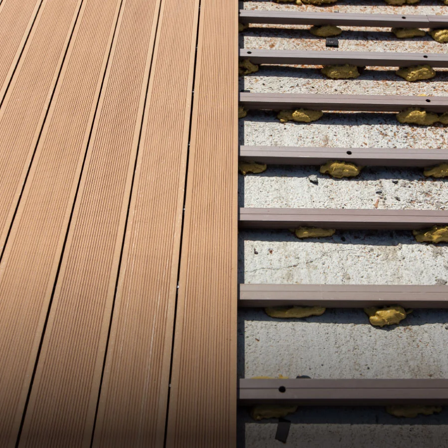 Декинг од ориз!