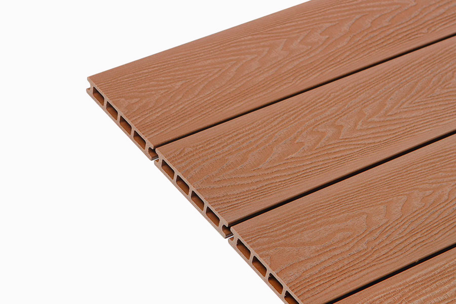 Savadeck Natur 5 Декинг Terracotta – кос приказ на декинг површина