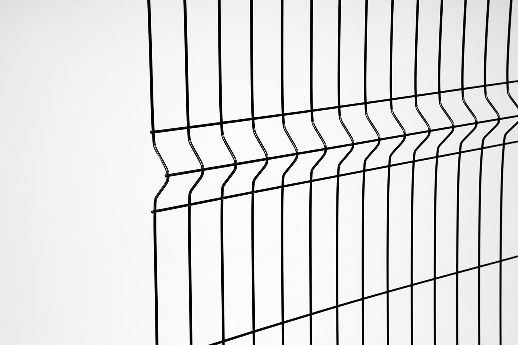 Savadeck 3D panelna ograda 5 mm – kosi prikaz ograde